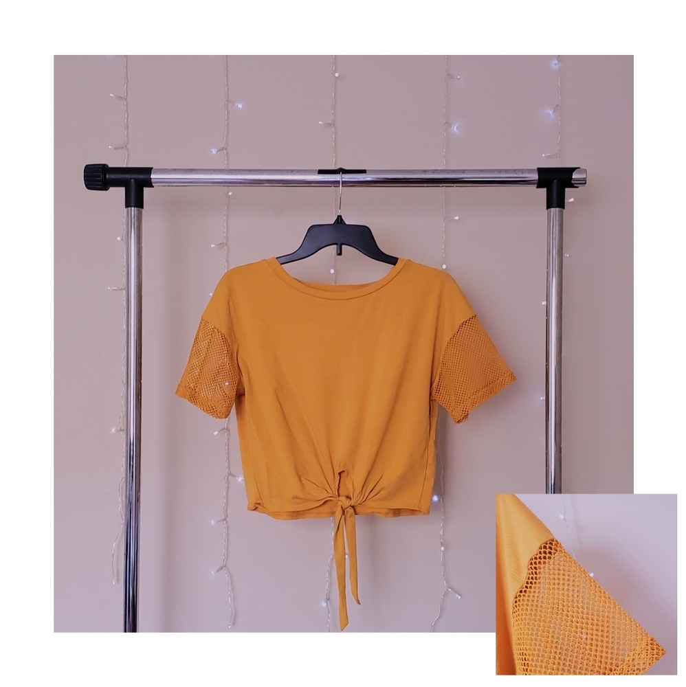 ☀️ HEART & HIPS Mesh Top